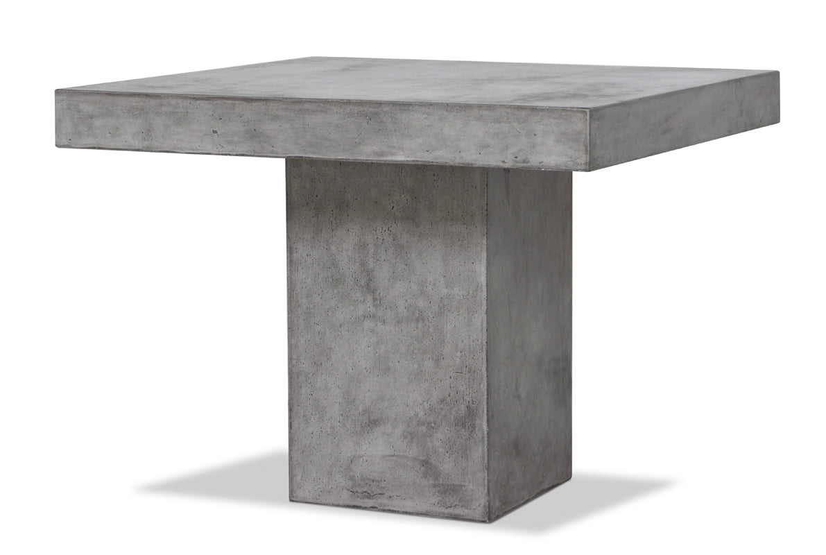 30' Concrete Square Dining Table