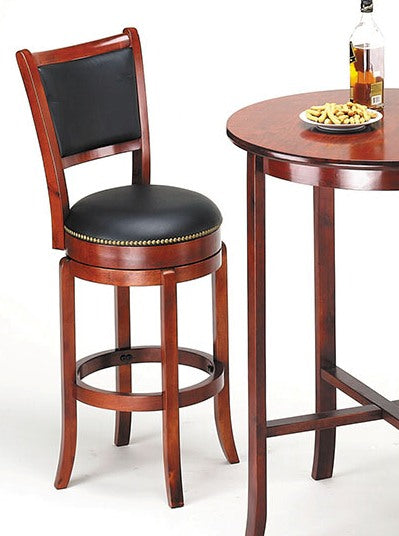 Chelsea Bar Chair with Swivel, Oak