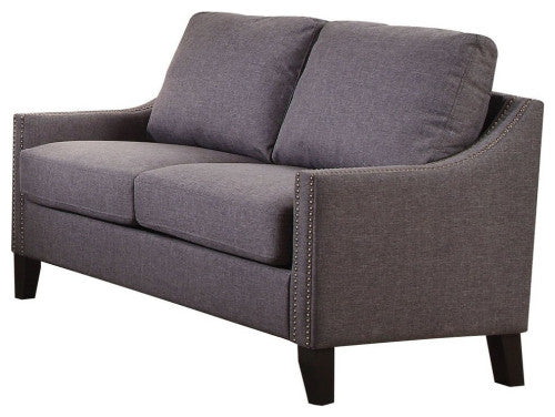 48' X 31' X 36' Gray Linen  Loveseat