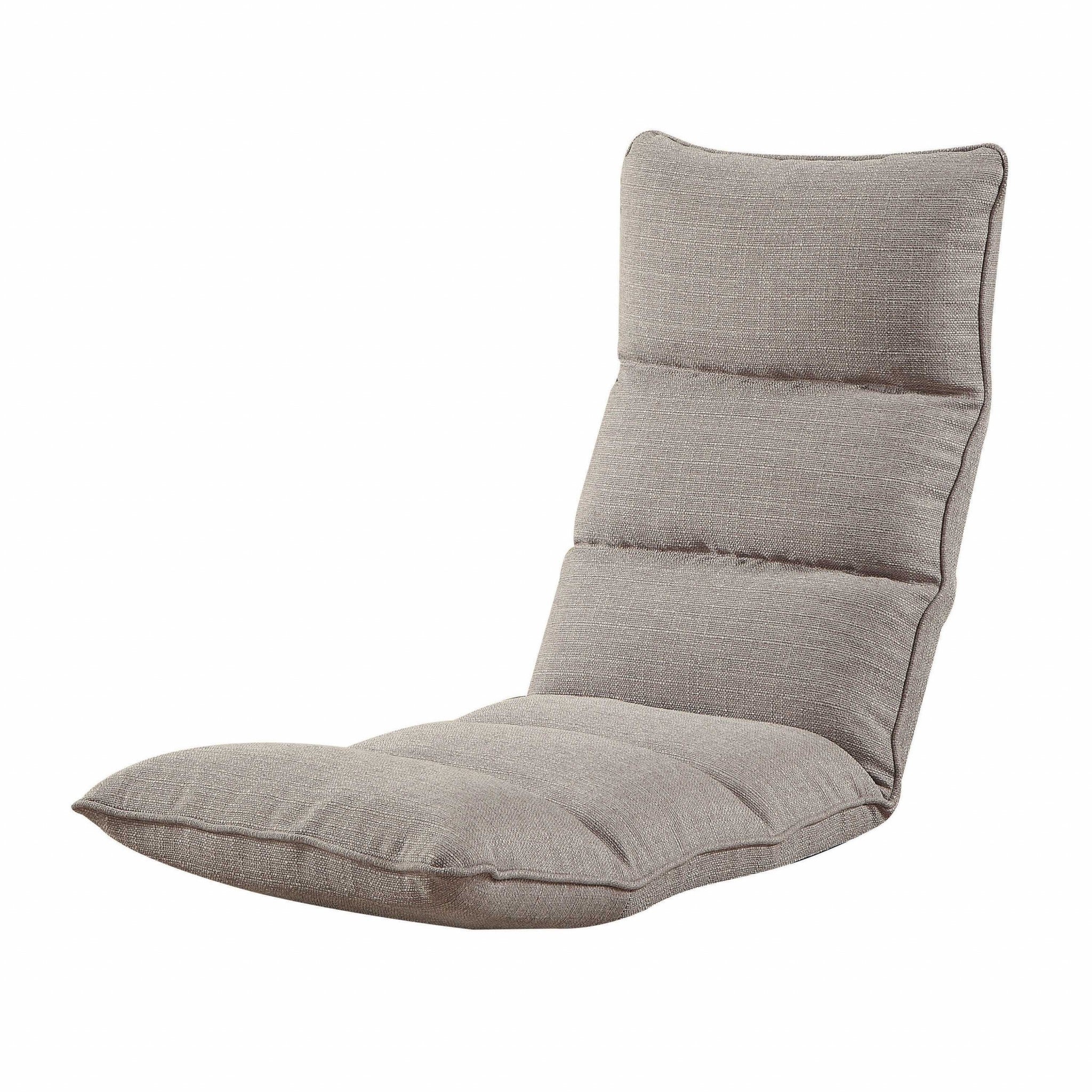 51' X 20' X 4' Smoky Gray Linen Gaming Floor Chair