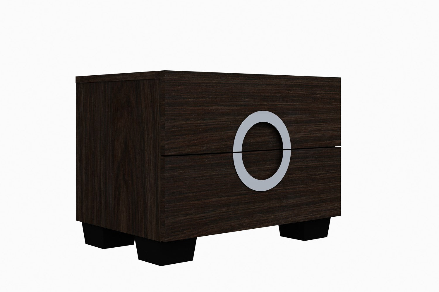 18" Refined Wenge High Gloss Nightstand