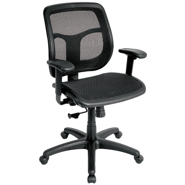 26" x 20" x 36" Black Mesh Chair