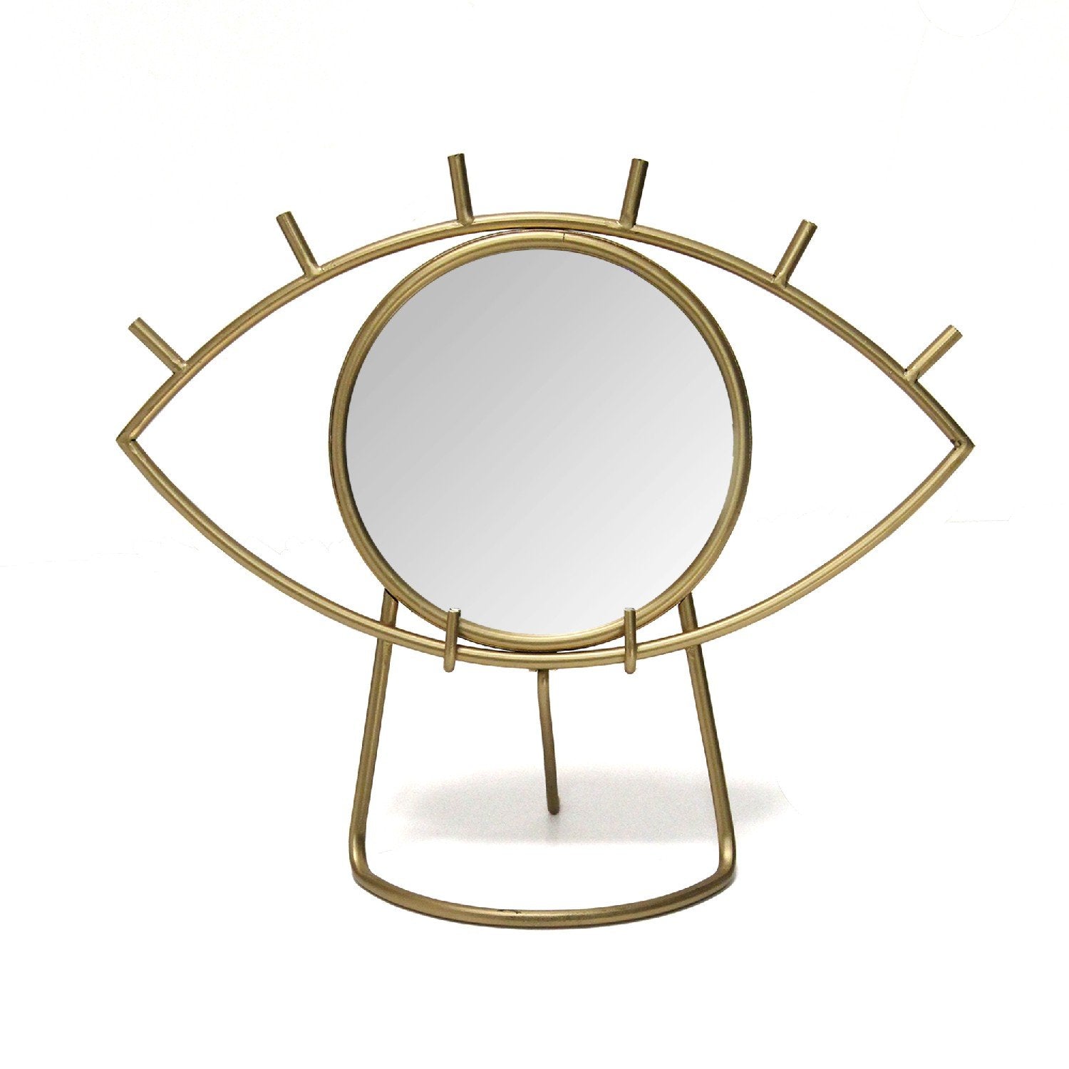 Bohemian Golden Eye Tabletop Mirror