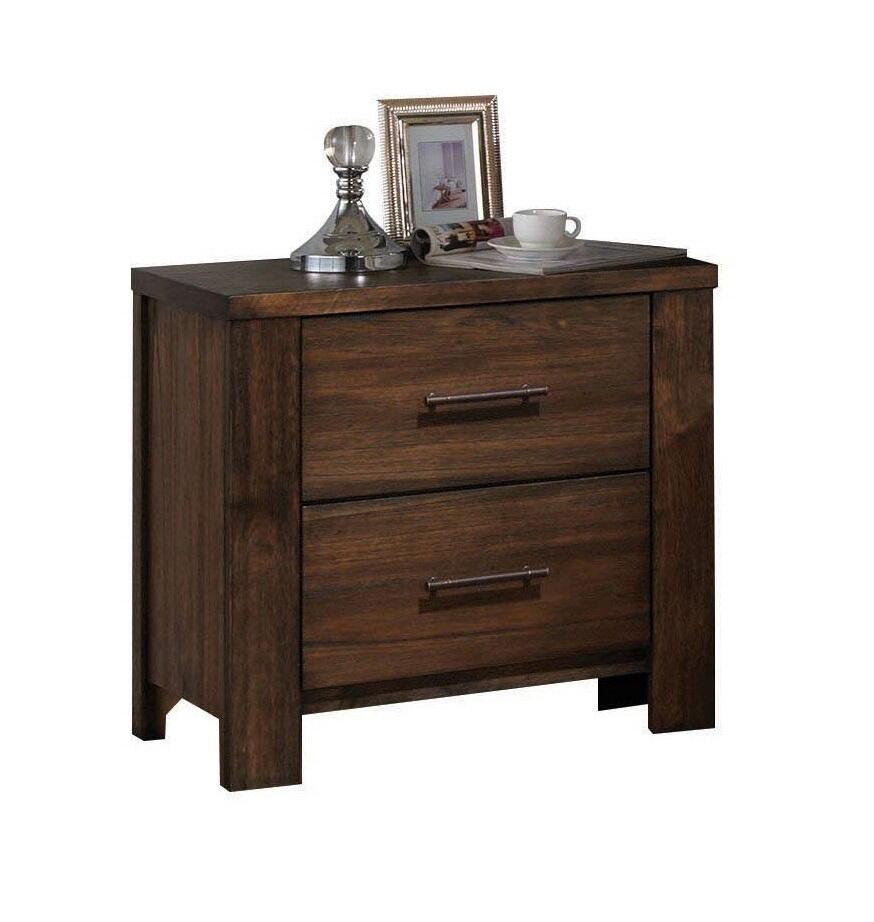 26' X 16' X 25' Oak Metal Nightstand