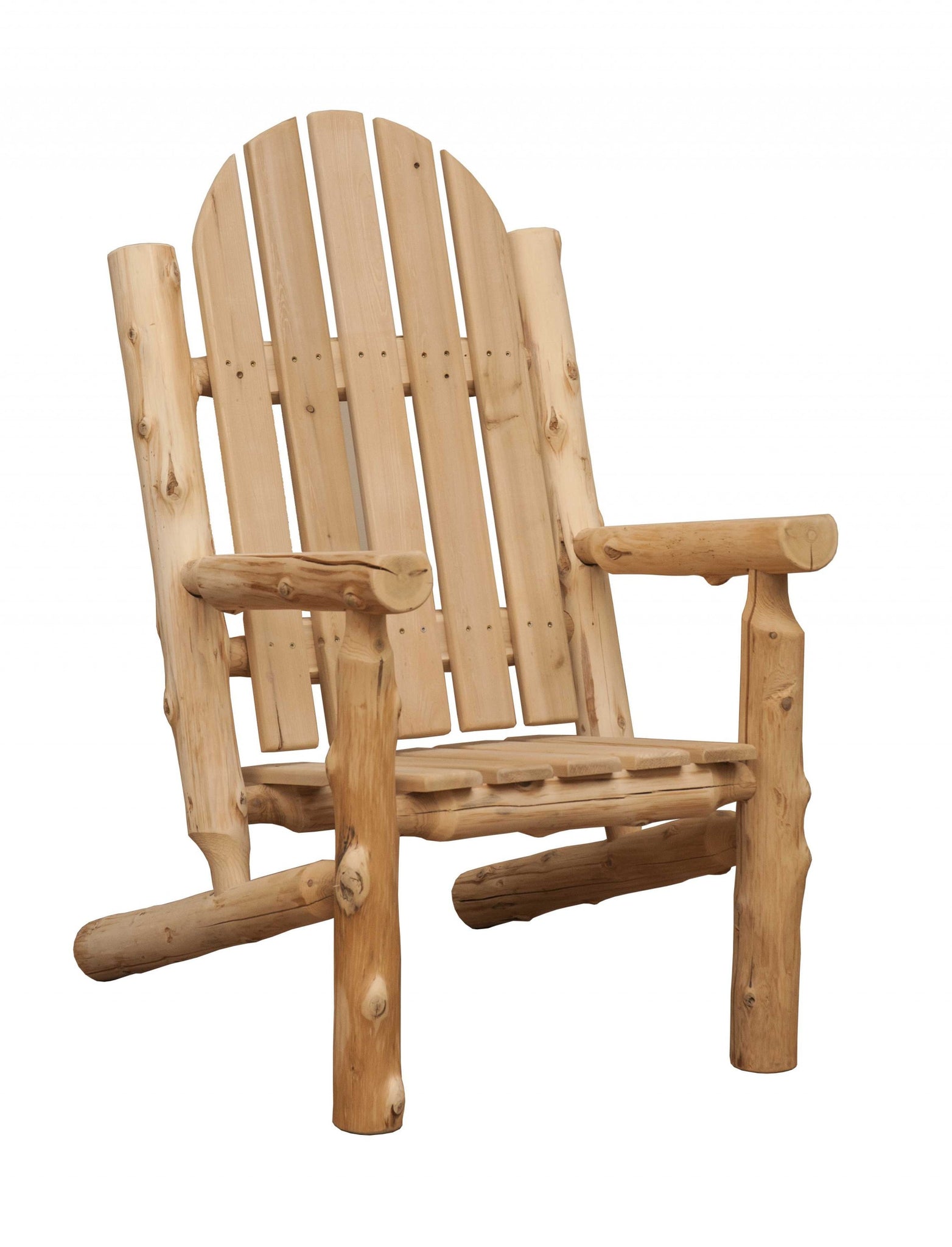 Rustic and Natural Cedar Adirondack Chair