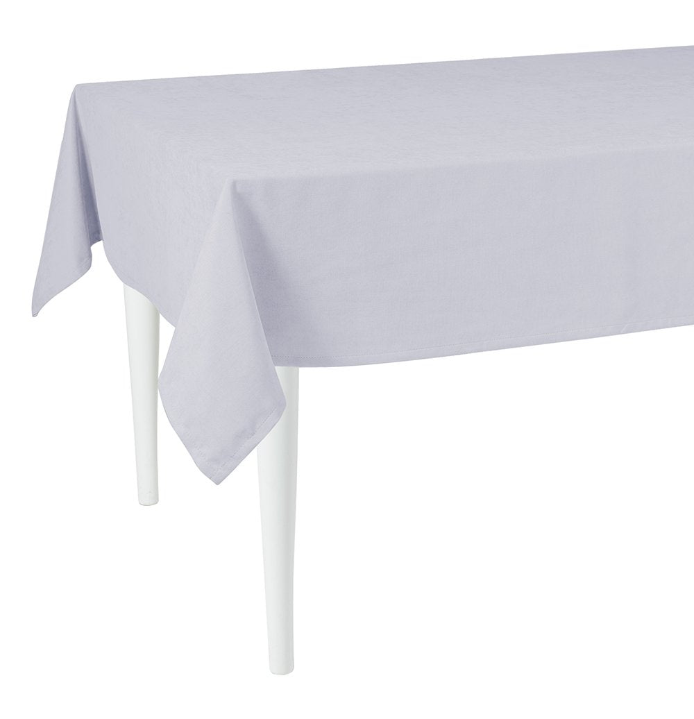 104" Merry Christmas Rectangle Tablecloth in  Grey