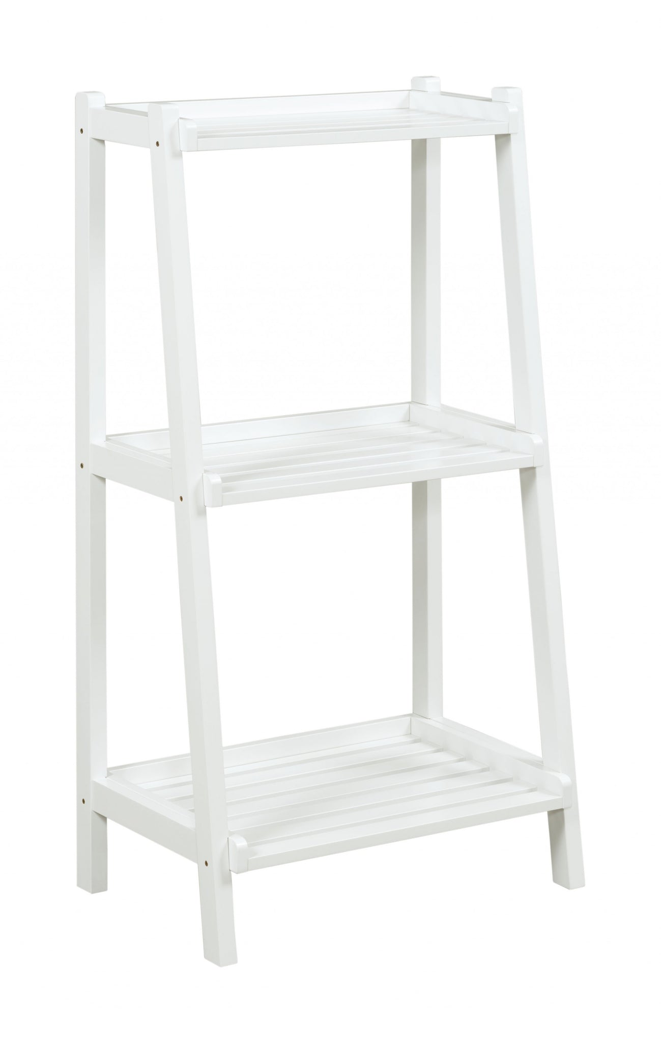 42" Bookcase with 3 Shelves in White