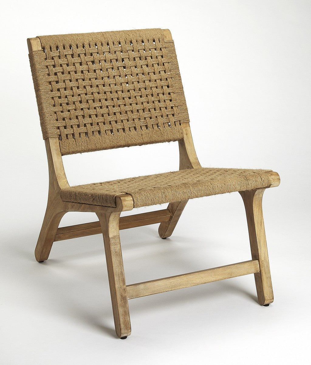 Jute Woven Accent Chair