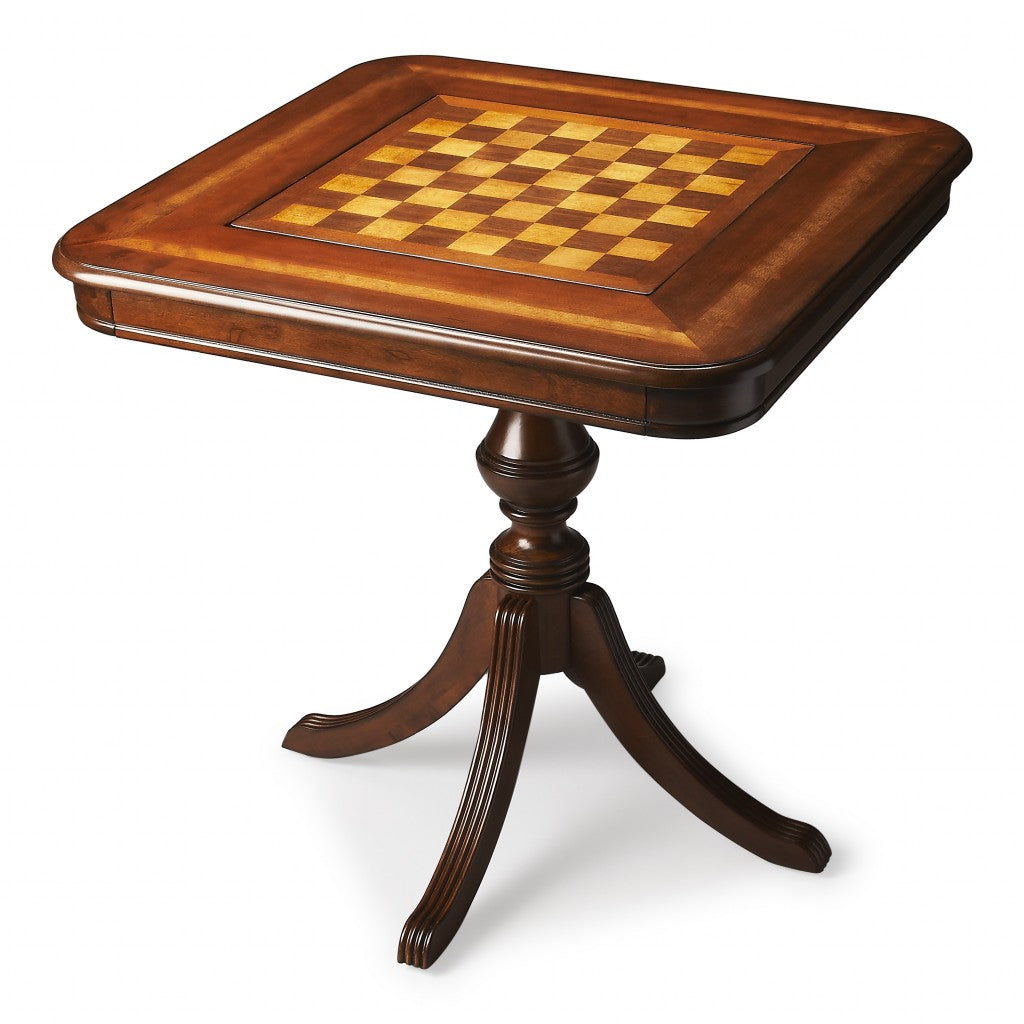 Antique Cherry Brown Game Table