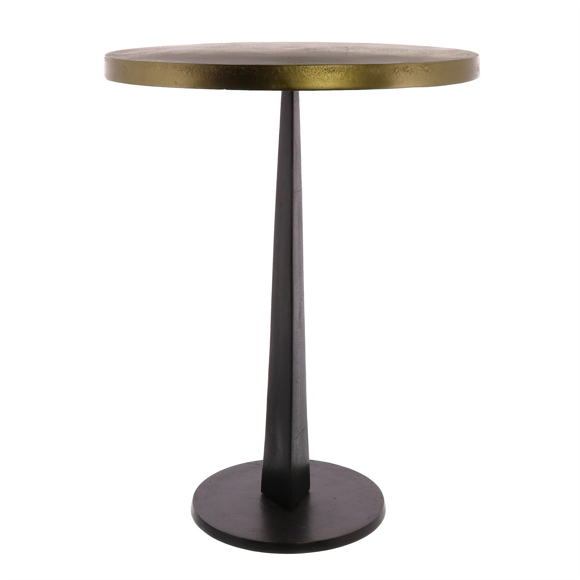 Bronze Metal Side Table