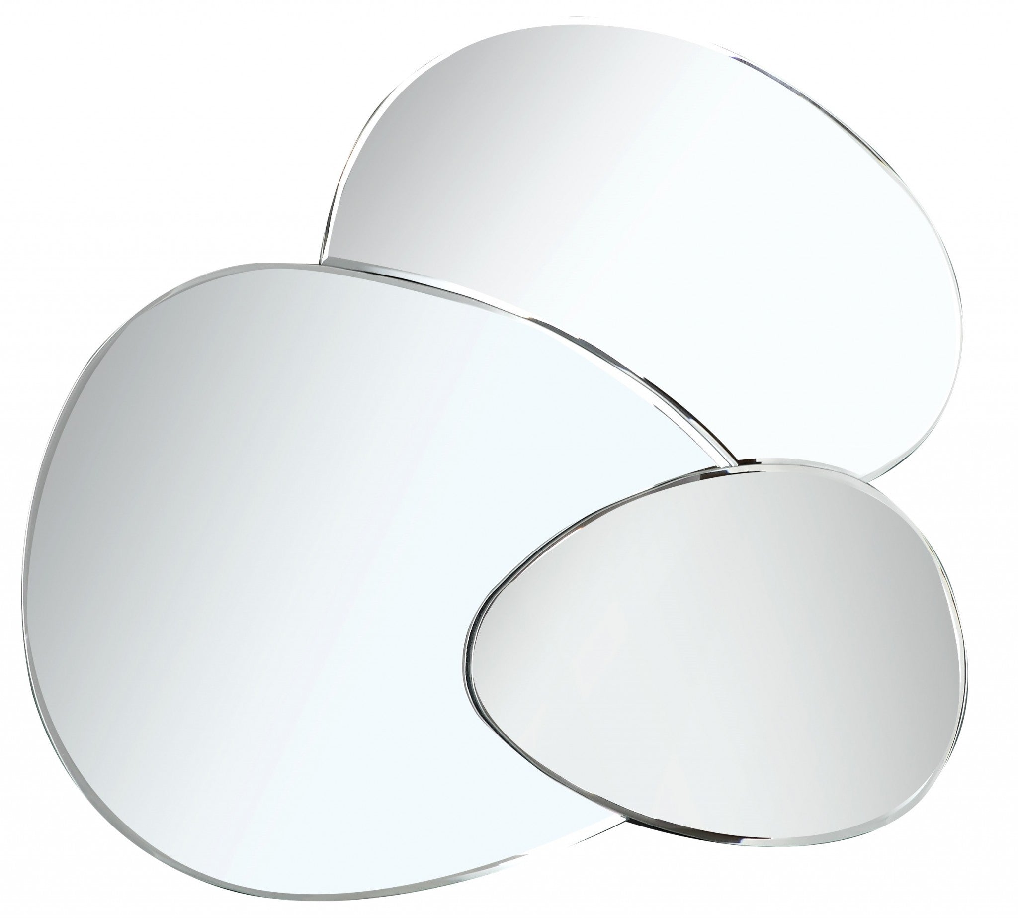 Evolution Abstract Round Mirror