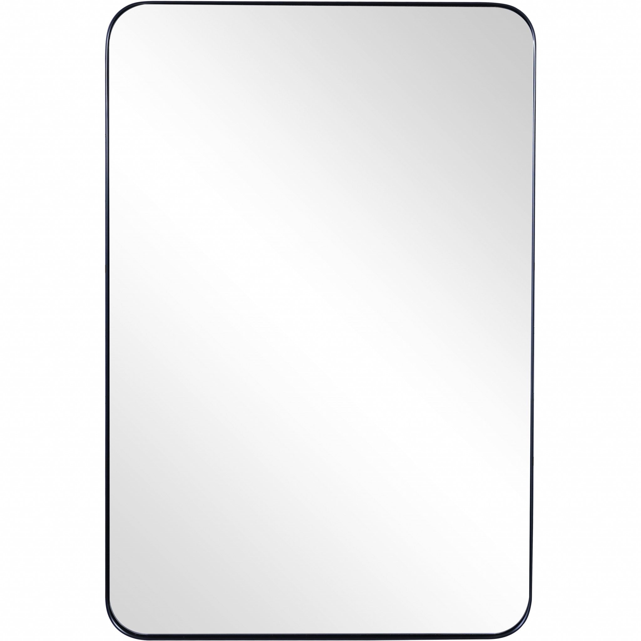 Rectangular Metal Framed Mirror