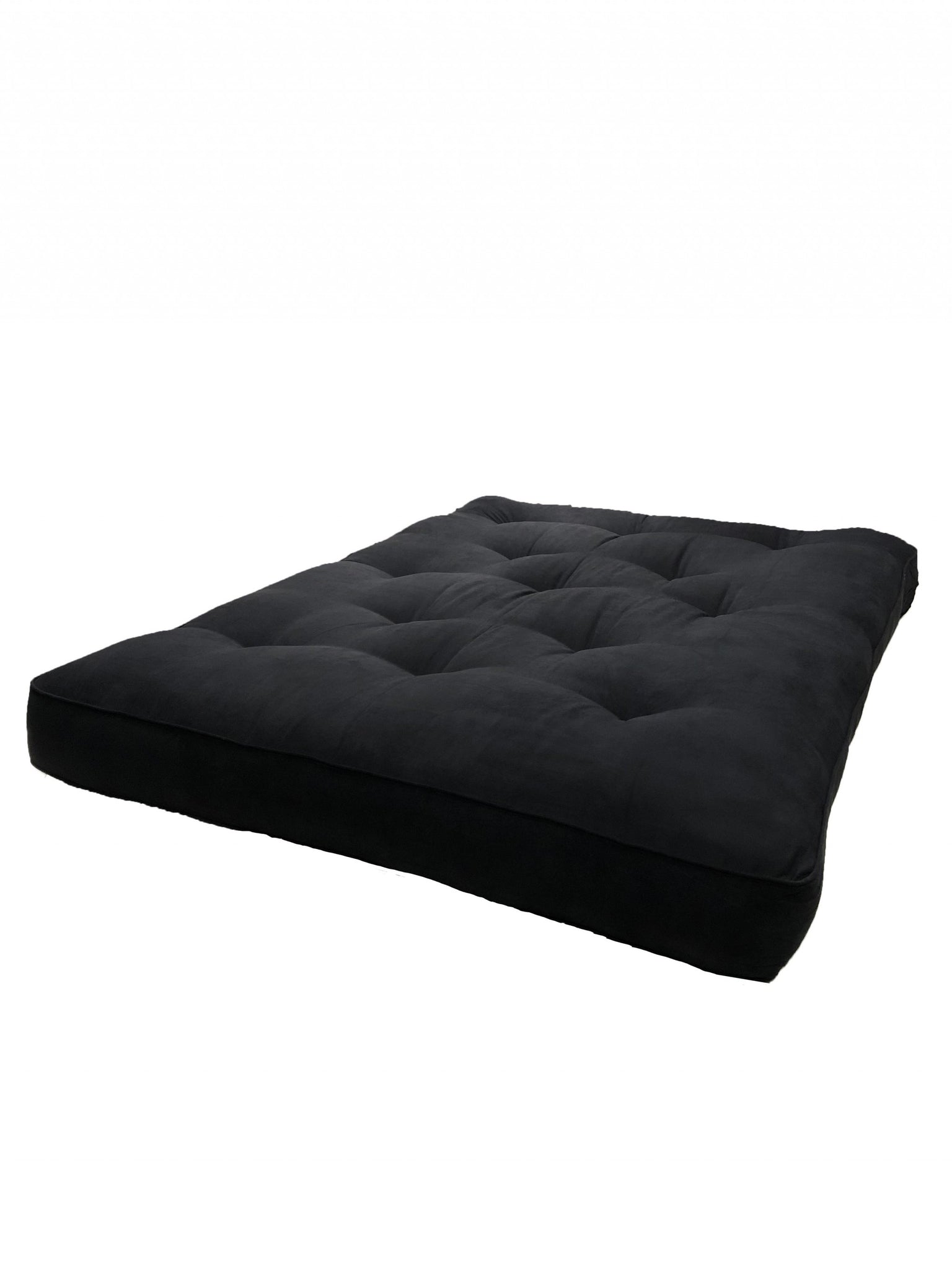 8' Black Double Poly Full Futon Mattress