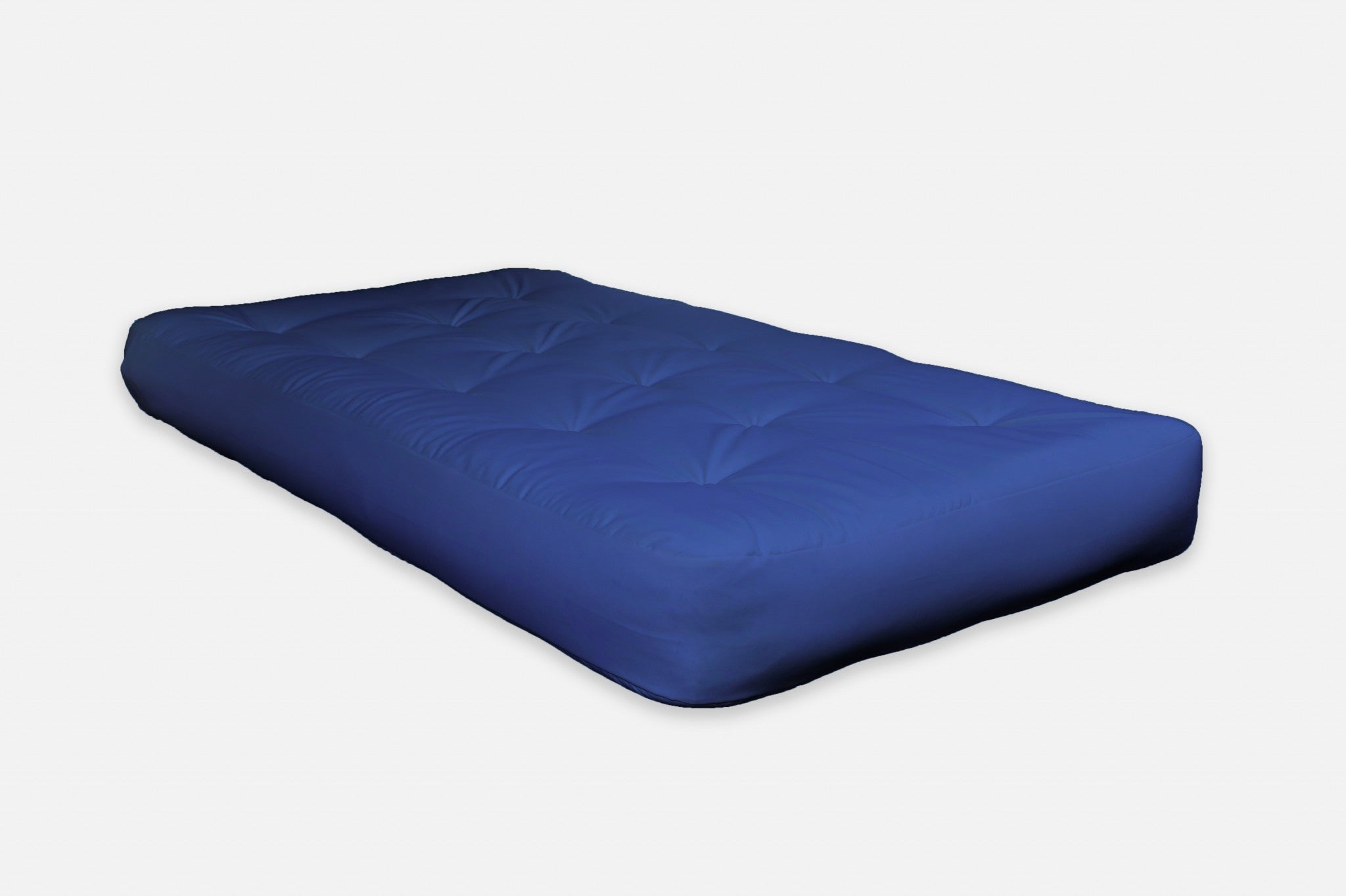 4' Royal Blue CertiPUR  Single Foam Futon Full Mattress